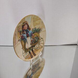 "Forget Me Nots" of the Lit' Peddlers" by Royal Wickford Porcelain